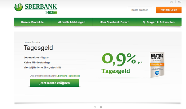 Sberbank esgeld Erfahrungen Test Testbericht Lesen Depotvergleich